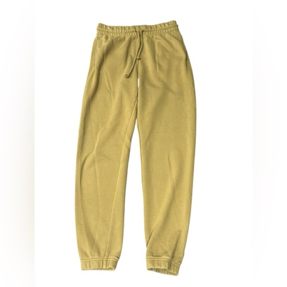 TNA Yellow Jogger Pants size Medium